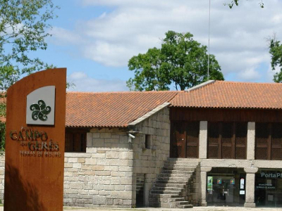Porta do Parque Nacional em Campo do Gerês